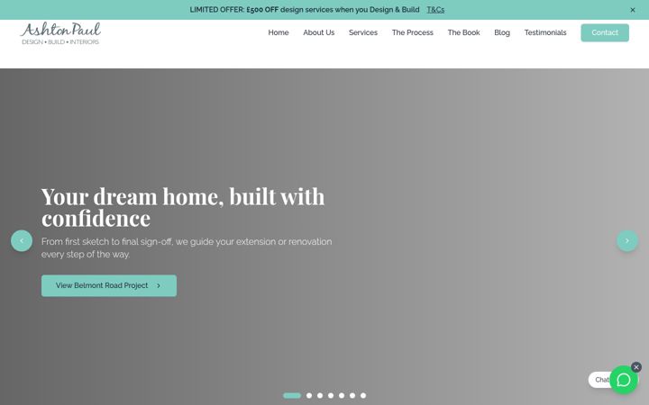 Screenshot van ashton-paul.co.uk