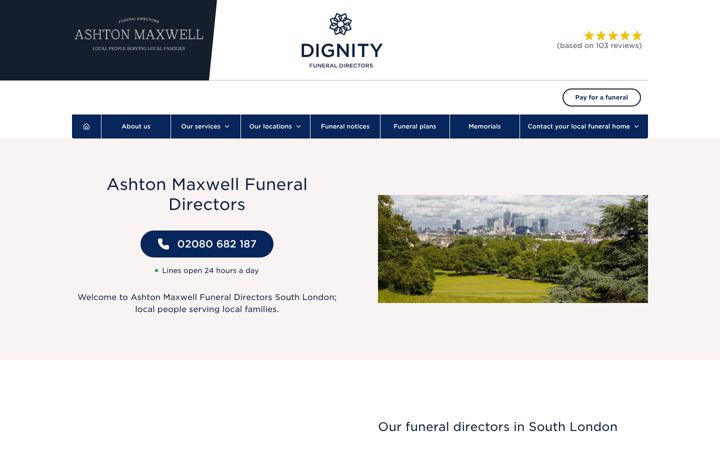 Screenshot of ashtonmaxwell.co.uk