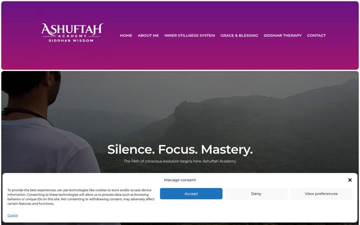 Screenshot of ashuftah.academy