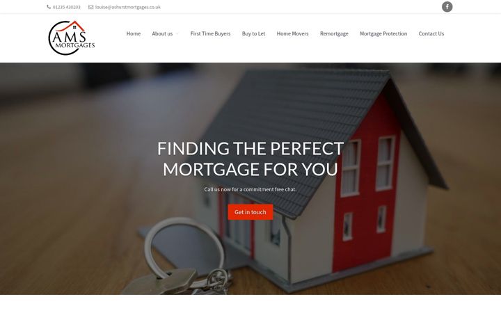 Screenshot of ashurstmortgages.co.uk