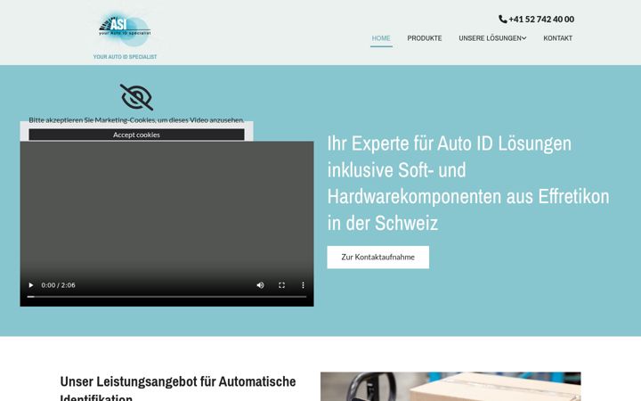 Screenshot of asi.ch