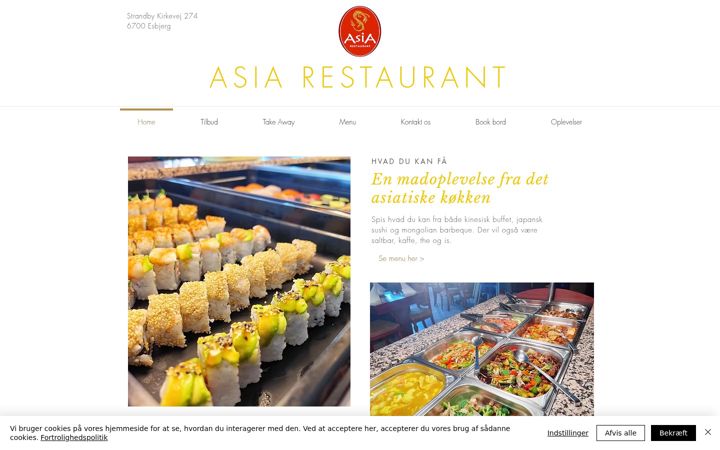 Screenshot of asia-esbjerg.dk
