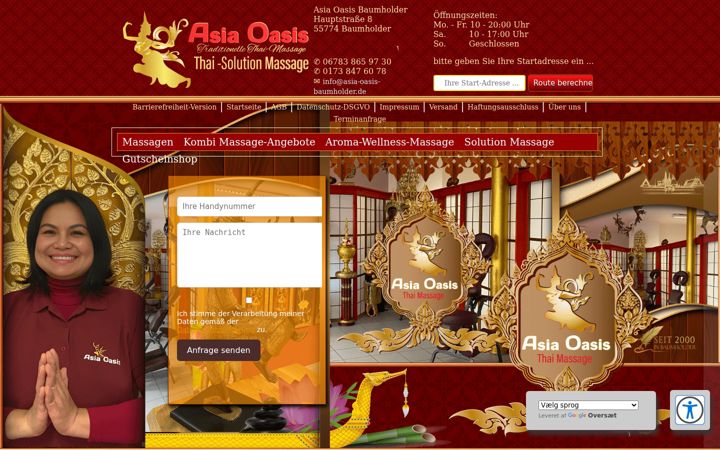 Ekrānuzņēmums no asia-oasis-baumholder.de