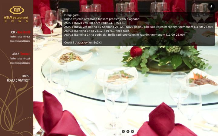 Screenshot of asia.hr