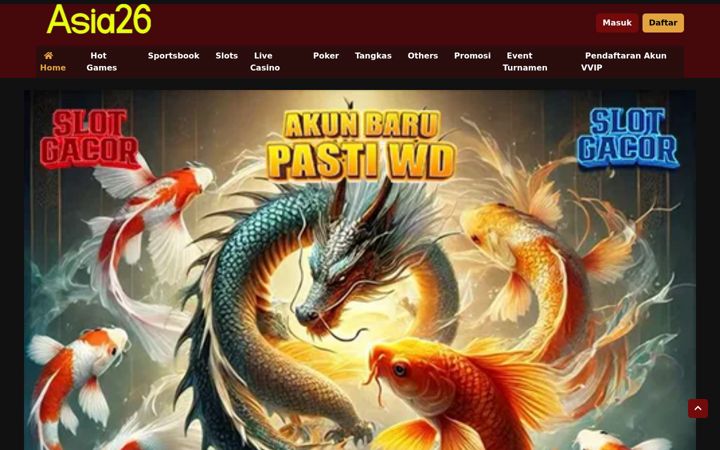 Screenshot of asia26.net