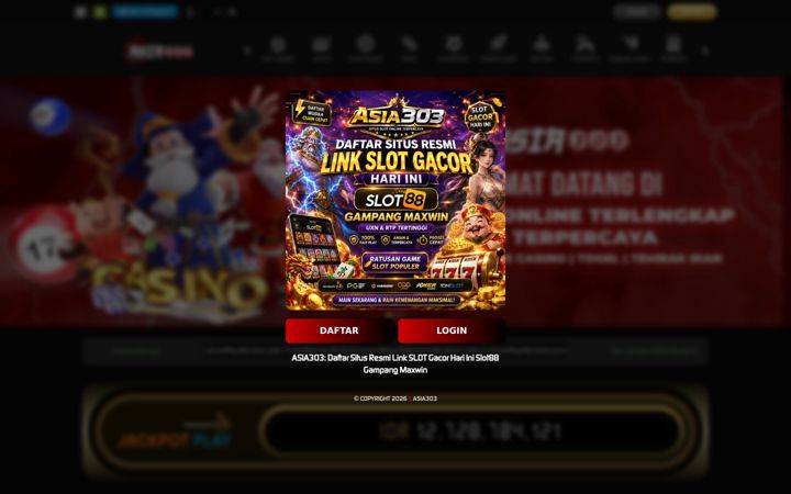 Screenshot of asia303.com