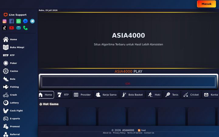 Ekrānuzņēmums no asia400.org