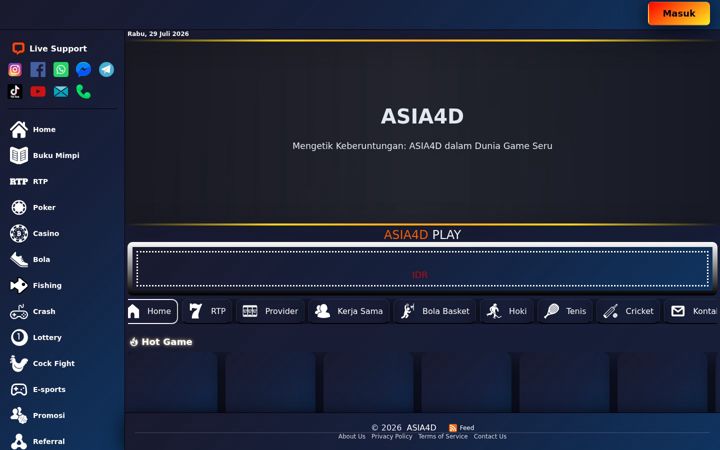Screenshot von asia4d.it.com
