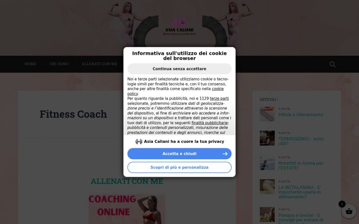 Screenshot of asiacaliani.it