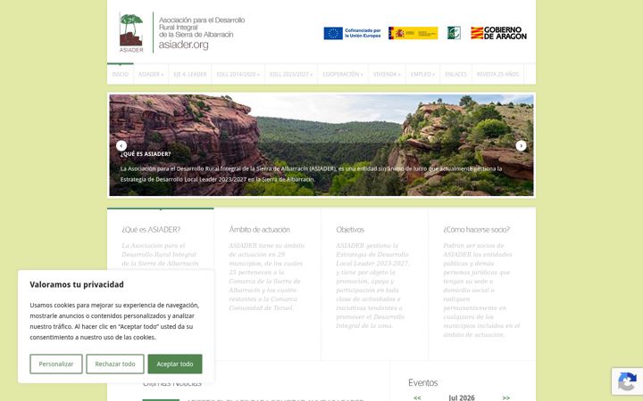 Screenshot of asiader.org