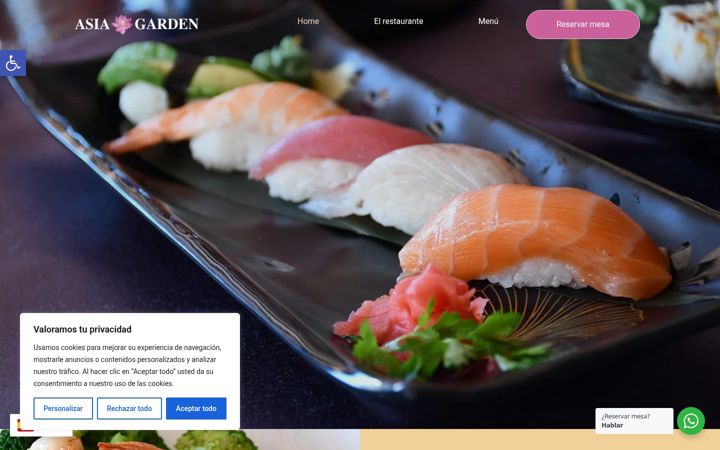 Captura de pantalla de asiagardencorralejo.com