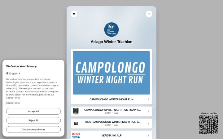 Captura de pantalla de asiagowintertriathlon.com