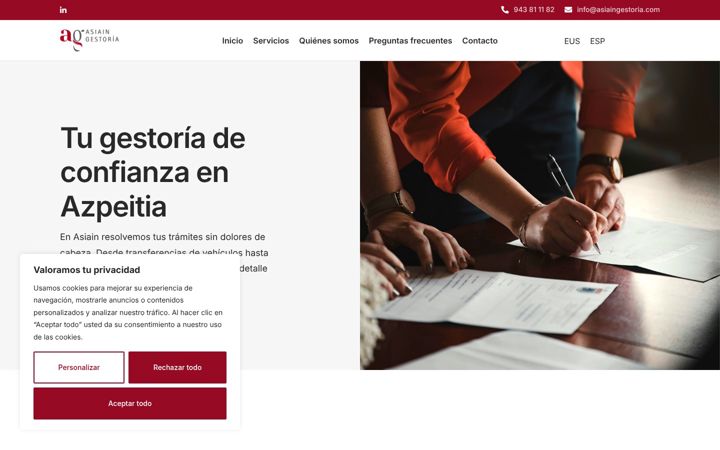 Screenshot of asiaingestoria.com