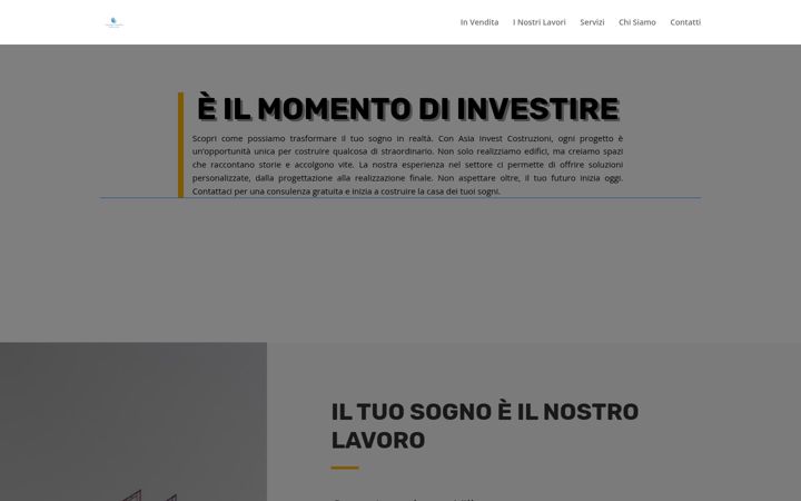 Screenshot of asiainvestcostruzioni.it