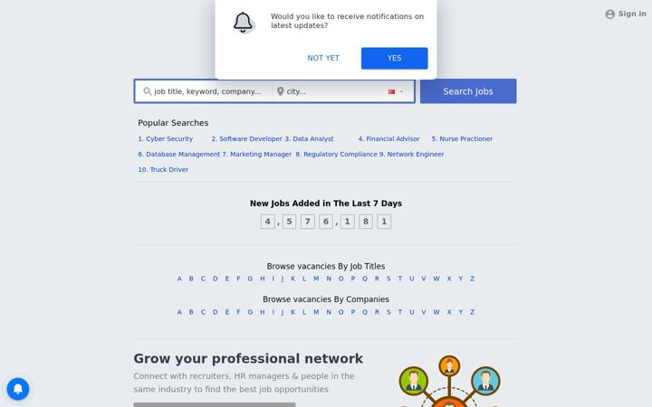 Screenshot of asiajobs77.com
