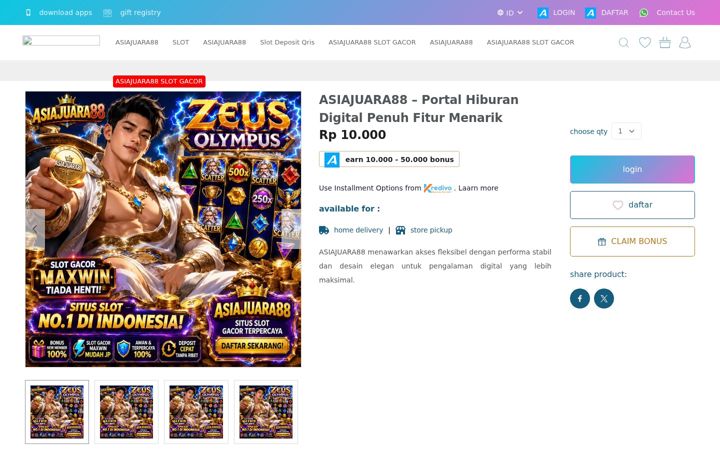 Screenshot of asiajuara88.com