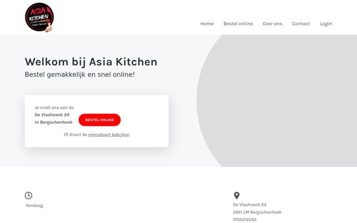 Screenshot of asiakitchen.nl