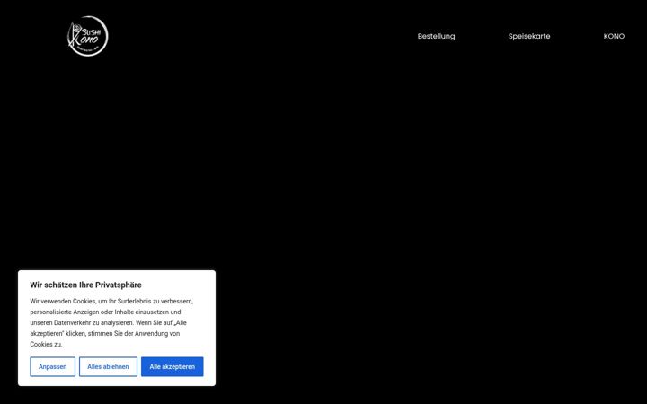 Screenshot of asiakono.de