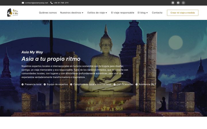 Screenshot of asiamyway.es