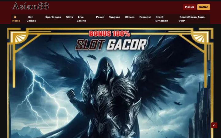 Screenshot of asian88.org
