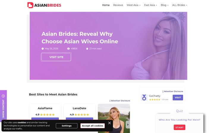 Screenshot of asianbrides.org