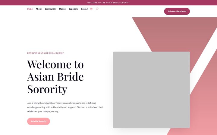 Képernyőkép: asianbridesorority.com
