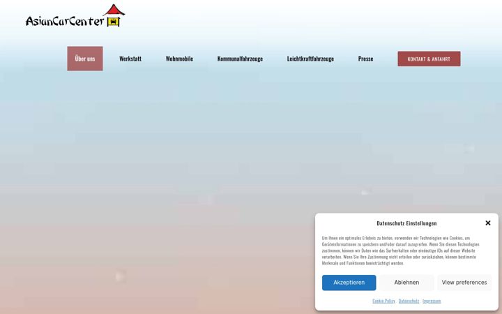Screenshot of asiancar-duisburg.de