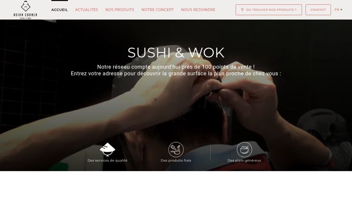 Screenshot of asiancorner.eu