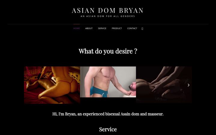 Screenshot of asiandombryan.com