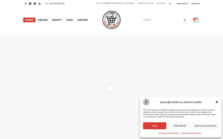 Zrzut ekranu asianfoods.sk