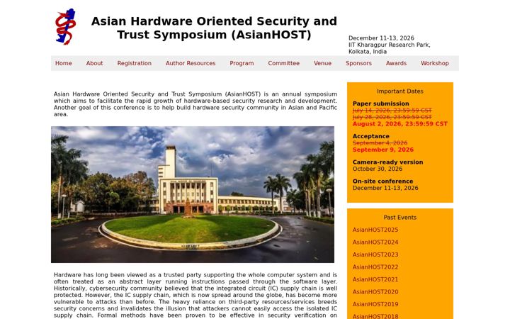 Screenshot of asianhost.org