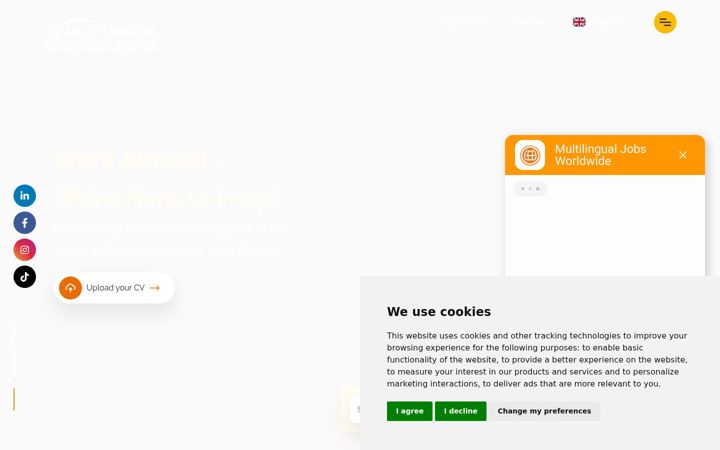 Screenshot of asianjobsworldwide.com