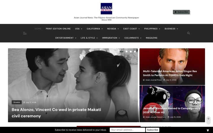 Skjámynd af asianjournal.com