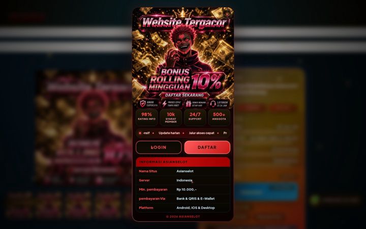 Screenshot of asianselot.org