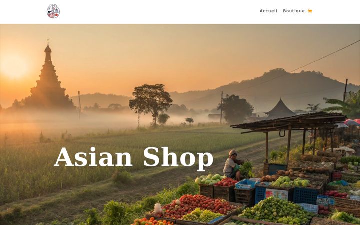 Screenshot of asianshop.ch