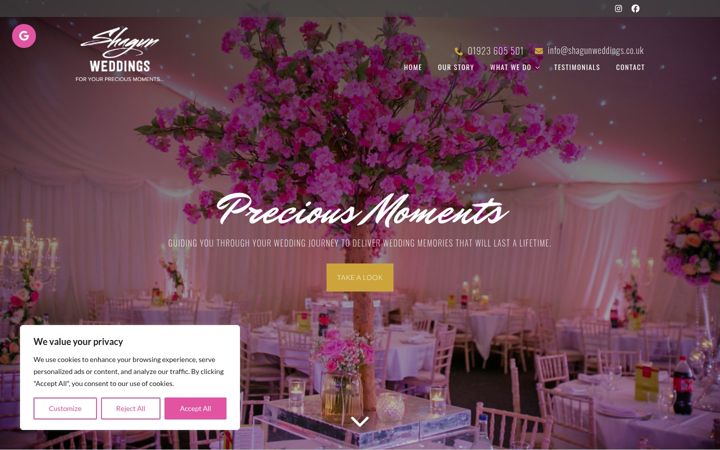 Screenshot of asianweddingplannerslondon.co.uk