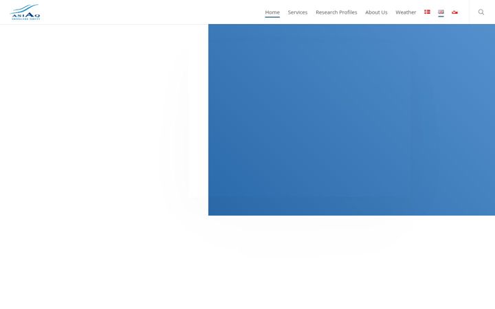 Screenshot of asiaq.gl