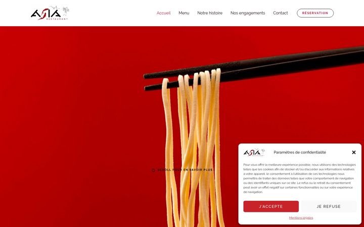 Screenshot of asiarestaurant-tarbes.fr