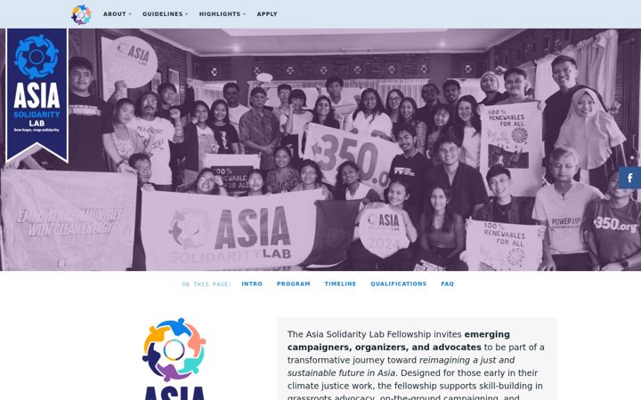 Ekrānuzņēmums no asiasolidaritylab.org