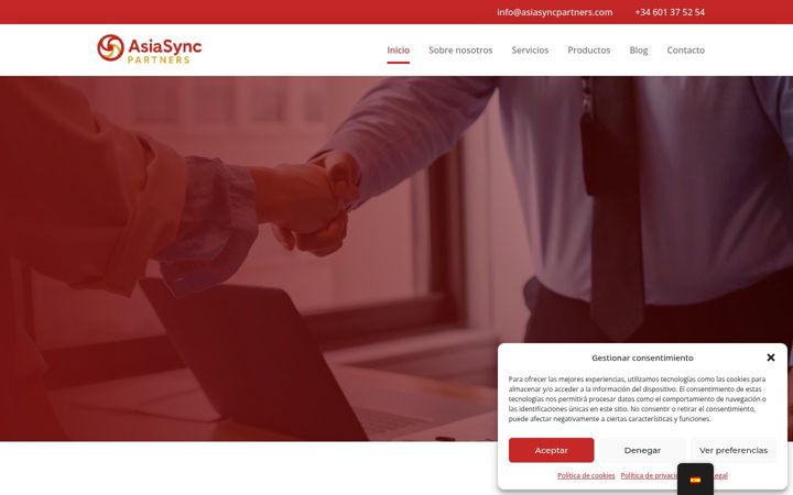 Screenshot of asiasyncpartners.com