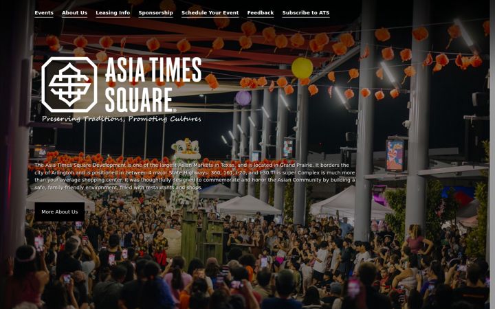 Ekraanipilt saidist asiatimessquare.com