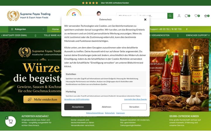 Screenshot von asiatischer-lebensmittelladen.de