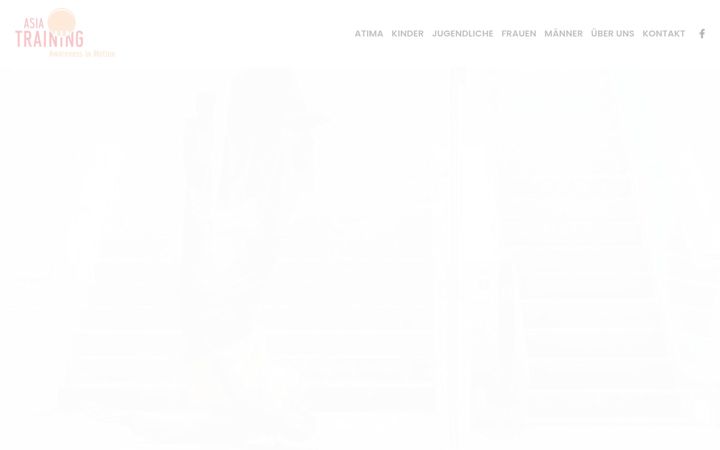 Screenshot of asiatraining.de