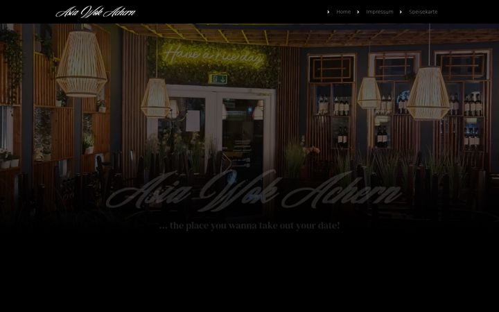Screenshot of asiawok-achern.de