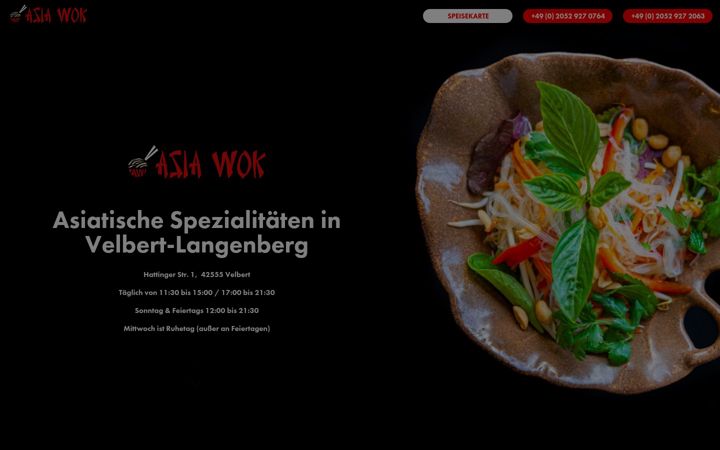 Ekraanipilt saidist asiawok-langenberg.de