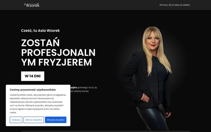 Ekraanipilt saidist asiawzorek.com