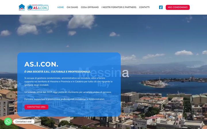 Posnetek zaslona asiconsrl.it