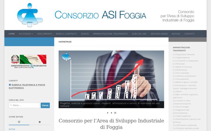 Screenshot of asifoggia.it