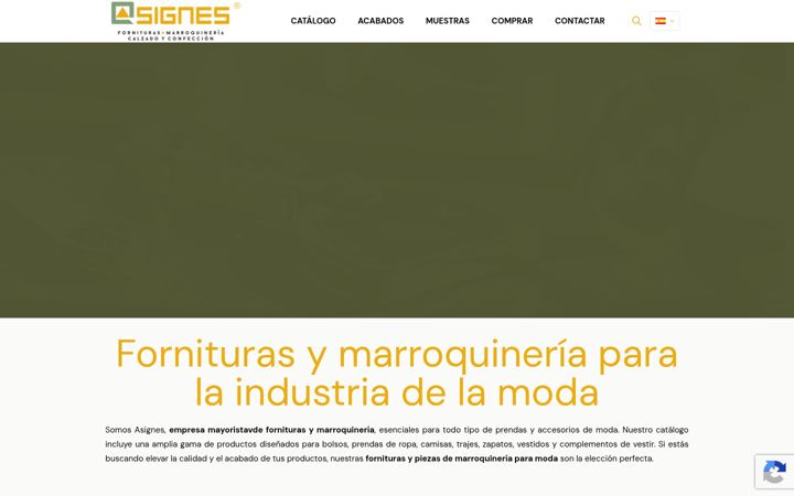 Screenshot of asignes.com