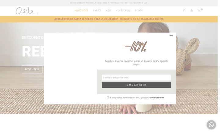 Screenshot of asilebaby.com